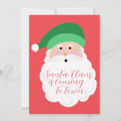 Green Weihnachts-Fotokarte Feiertagskarte (Vorderseite)