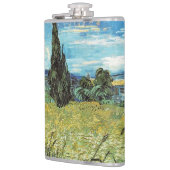 Green Wheat Field Vincent van Gogh Flachmann (Links)