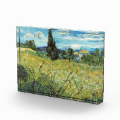 Green Wheat Field Vincent van Gogh Fotoblock (Rechts)