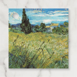 Green Wheat Field Vincent van Gogh Geschenkanhänger