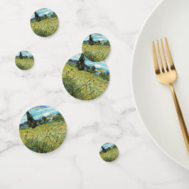 Green Wheat Field Vincent van Gogh Konfetti