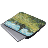 Green Wheat Field Vincent van Gogh Laptopschutzhülle (Vorne Knopf)