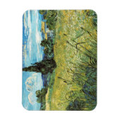 Green Wheat Field Vincent van Gogh Magnet (Vertikal)