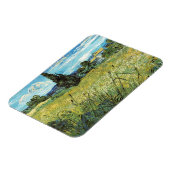 Green Wheat Field Vincent van Gogh Magnet (Linke Seite)