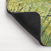 Green Wheat Field Vincent van Gogh Mousepad (Ecke)