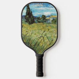 Green Wheat Field Vincent van Gogh Pickleball Schläger
