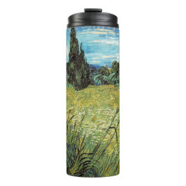 Green Wheat Field Vincent van Gogh Thermosbecher