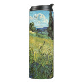 Green Wheat Field Vincent van Gogh Thermosbecher (Nach links gedreht)