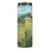 Green Wheat Field Vincent van Gogh Thermosbecher (Rückseite)