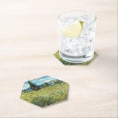 Green Wheat Field Vincent van Gogh Untersetzer (Vor Ort)