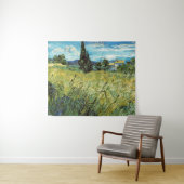 Green Wheat Field Vincent van Gogh Wandteppich (Beispiel (Horizontal))