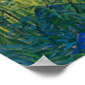 Green Wheat Field with Cypress 1889 by Vincent van Poster (Ecke)