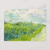 Green Wheat Fields Vincent van Gogh Postkarte (Vorderseite)