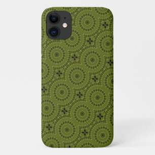 Green Wheel Mandala Case-Mate iPhone Hülle