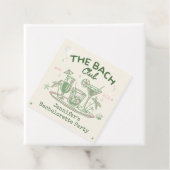 Green Whimsical Beach Cocktail Junggeselinnen-Absc Geschenkanhänger (Beispiel)