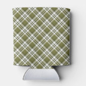 GREEN WHITE CHRISTMAS KARIERT PATTER DOSENKÜHLER (Rückseite)