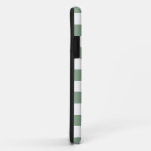 Green White Gingham Karo Pattern Case-Mate iPhone Hülle (Hinten/Rechts)