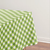 Green White Gingham Tischdecke (Beispiel)