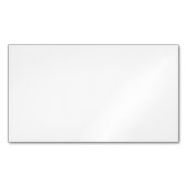 Green White, Harp, Merino, Magnetische Visitenkarte (Vorderseite)