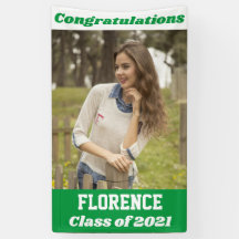 Green White Herzlichen Glückwunsch Abschluss