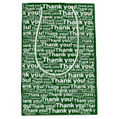 Green White Lawn Care Service - Vielen Dank! - Mittlere Geschenktüte (Vorderseite)