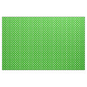 Green White Polka Dots Textile Stoff (Yard (91,4 cm))