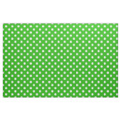 Green White Polka Dots Textile Stoff (Fat Quarter (45,7 x 55,9 cm))