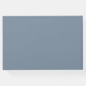 Green & White Wedding Guest Book Gästebuch (Rückseite)