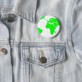 Green White World Map Button (Beispiel)
