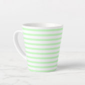 green-white –zweifarbig two-tone grün-weiß pastel milchtasse (Linke Ecke)