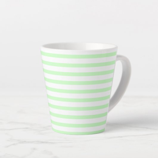 green-white –zweifarbig two-tone grün-weiß pastel milchtasse (Rechte Ecke)