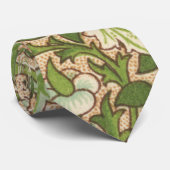 Green William Morris Arts and Crafts Pattern Krawatte (Gerollt)