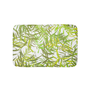 Green Willow-Blätter Badematte