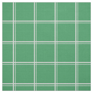 Green Windows Kariert Stoff