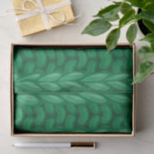 Green Winter Knitting Wooly Muster Seidenpapier (Geschenk)