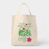 Green Wirbel Peace Tasche (Vorne)