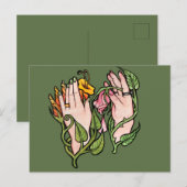 Green Witch Magick                               Postkarte (Vorne/Hinten)