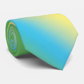 Green With Yellow Pipe Krawatte (Gerollt)