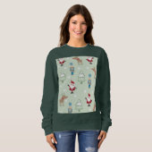 Green Women's Christmas T - Shirt (Vorne ganz)