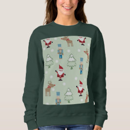 Green Women's Christmas T - Shirt