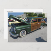 Green Woodie Postkarte (Vorne/Hinten)