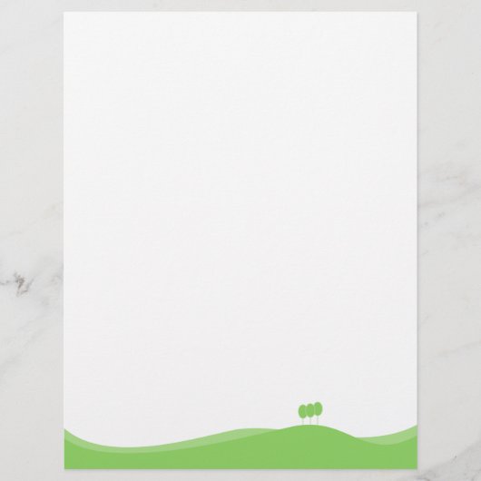 Green World Letterhead (Vorderseite)