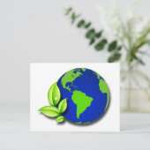 GREEN WORLD POSTKARTE (Stehend Vorderseite)