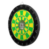 Green Yellow Black Dartboard 2025 Dartscheibe (Vorderseite rechts)