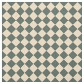 Green Yellow Checker Diamond Pattern Stoff (Muster)