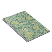Green Yellow Jasmine von William Morris Notizblock (Rechte Seite)