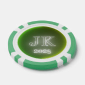 Green Yellow Poker Chip JK 2025 (Einzeln)