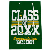 Green|Yellow Schließ Year Mittlere Geschenktüte (Rückseite)