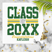 Green|Yellow Schließ Year Serviette