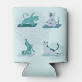 Green Yoga Cats Dosenkühler (Rückseite)
